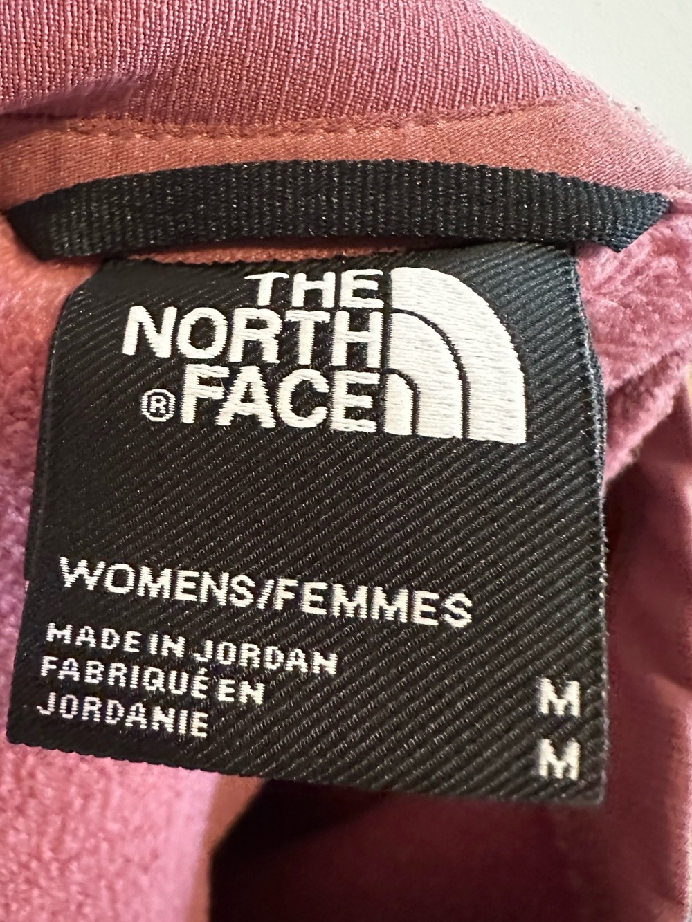 The North Face Tekware Fleece Crewneck Sweatshirt (Style NF0A7QHW) Cranberry - Picture 3 of 9